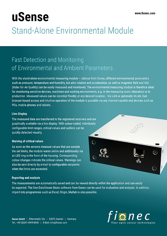Product brochure