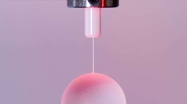 High-accuracy distance measurement on calibration sphere