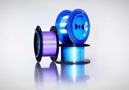 Optical fibers on reels